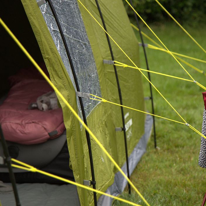 Vango Longleat II 800XL cort de camping pentru 8 persoane, verde TESLONGLEH09TAS 15