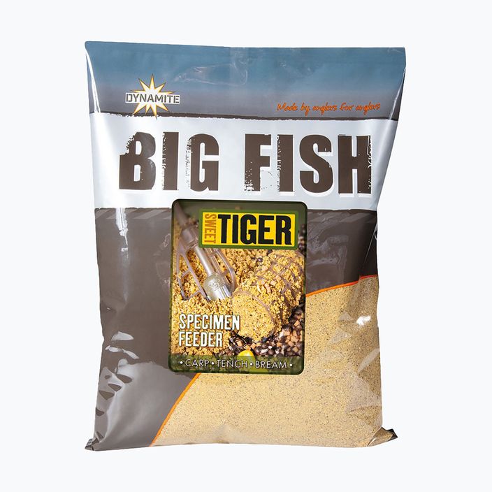 Dynamite Baits Big Fish Sweet Tiger Sweet Tiger Specimen Feeder Groundbait 1.8kg galben ADY751477
