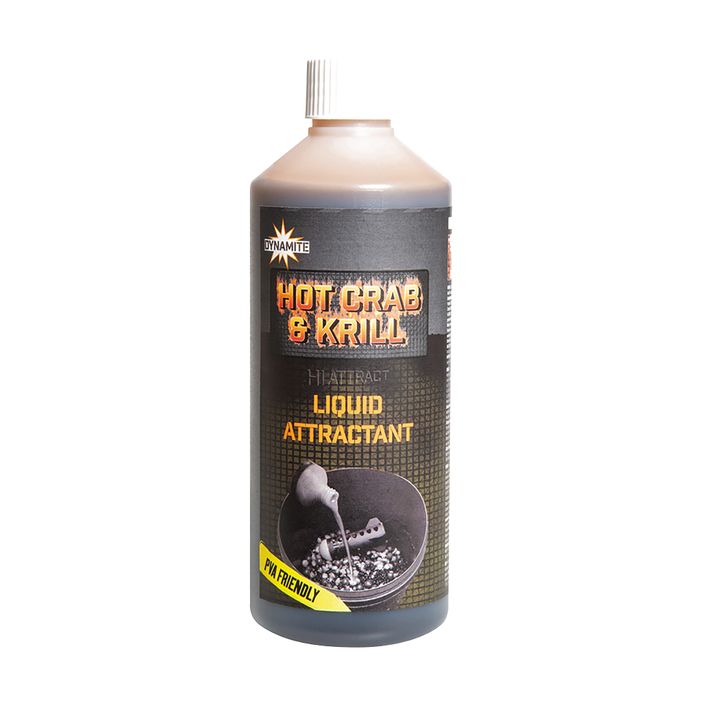 Dynamite Baits Hot Crab & Krill-Liquid Attractant 500 ml momeală lichidă 2