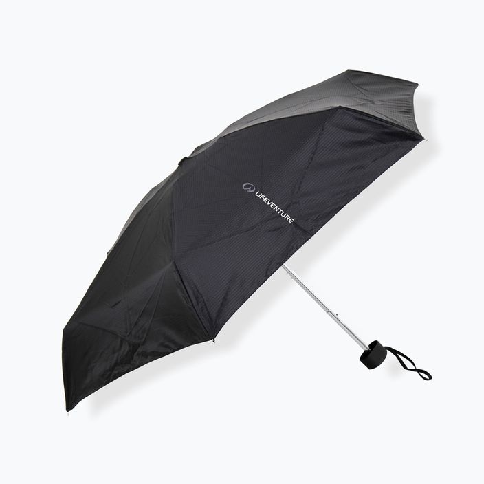 Umbrelă turistică Lifeventure Trek Umbrella neagră LM9460 2