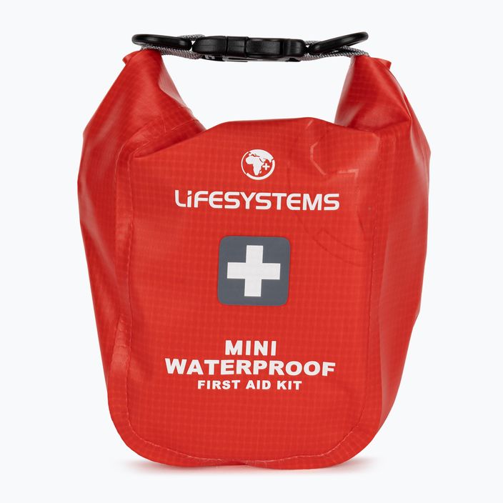 Trusă de prim ajutor Lifesystems Mini Waterproof Aid Kit red