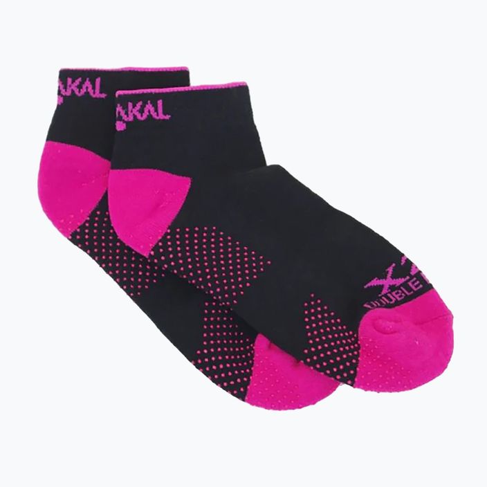 Șosete de tenis pentru femei Karakal X2+ Trainer negru/roz KC538 5
