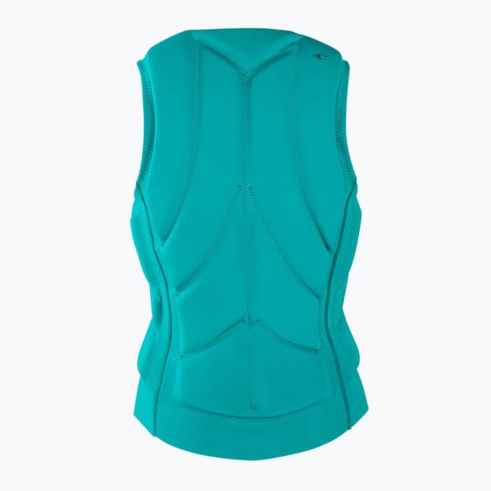 Vestă de siguranță pentru femei  O'Neill Slasher B Comp light aqua/navy 2