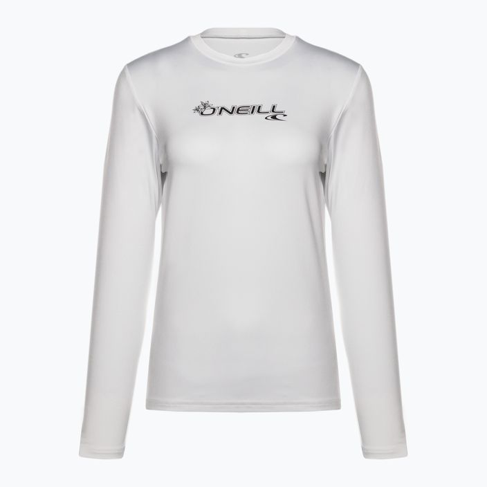 Cămașă de înot pentru femei O'Neill Basic Skins Sun Shirt alb 4340