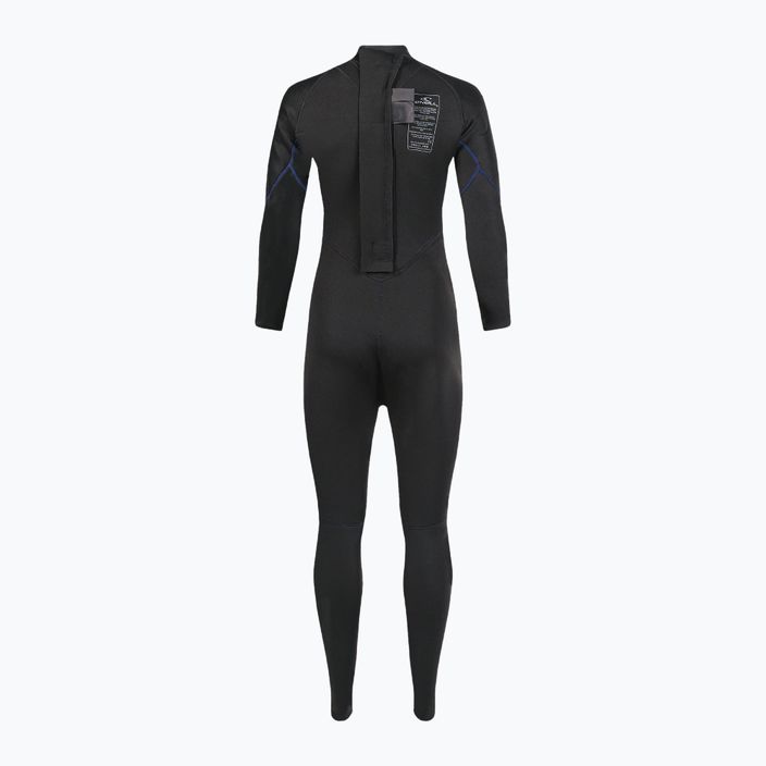 Femei 3/2mm O'Neill Reactor-2 Back Zip Full wetsuit negru 5042 5