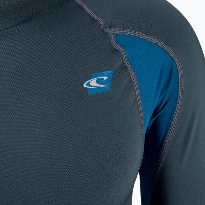 Tricou de surf pentru bărbați O'Neill Premium Skins LS Rash Guard albastru marin 4170B 3