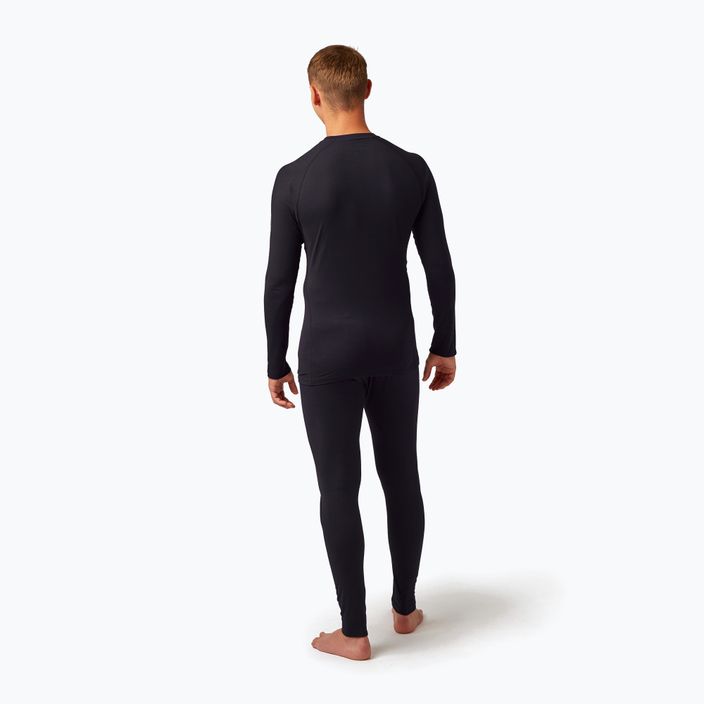 Longsleeve termoactiv pentru bărbați Surfanic Bodyfit Crewneck black 3