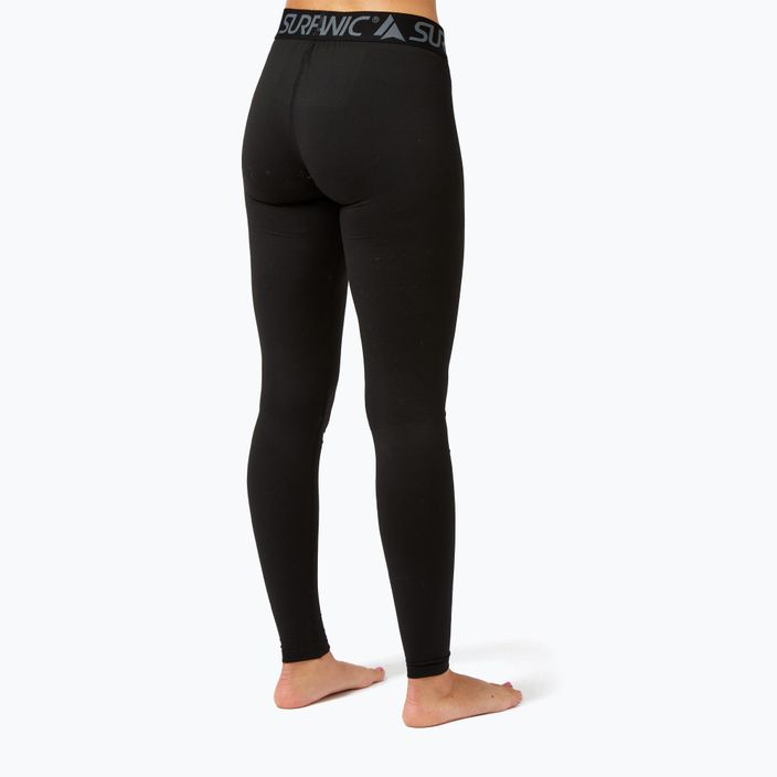 Pantaloni termoactivi pentru femei Surfanic Cozy Long John black 2