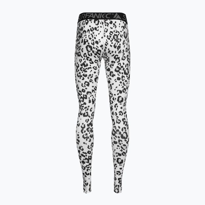 Pantaloni termoactivi pentru femei Surfanic Cozy Limited Edition Long John snow leopard 4