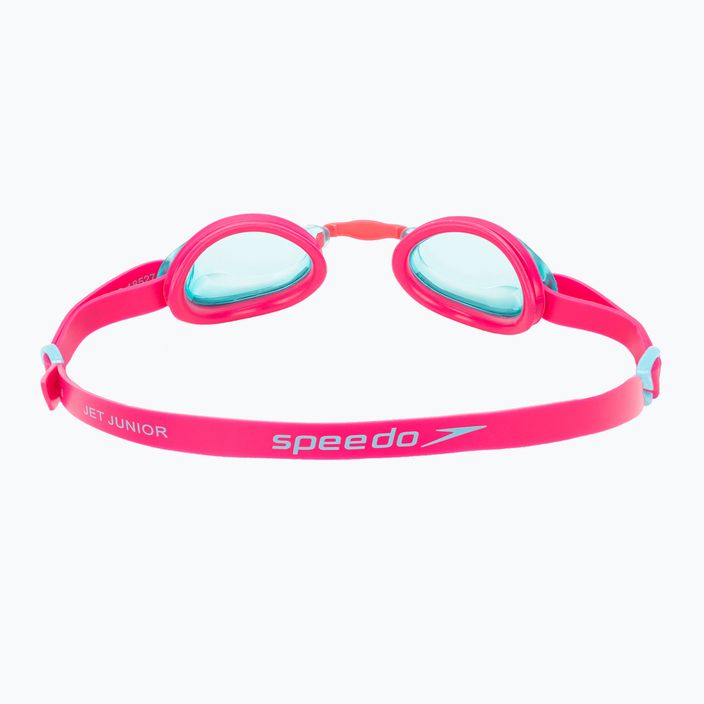 Speedo Jet V2 Kit de înot pentru copii Șapcă de cap + ochelari de protecție asortați portocaliu/roz 6