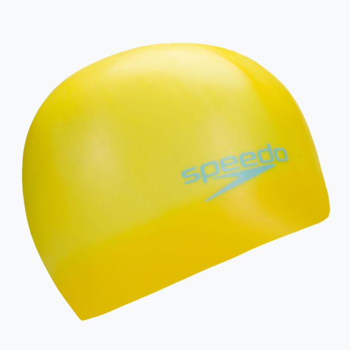 Șapcă de înot pentru copii Speedo Plain Moulded Silicone galben 68-70990D693