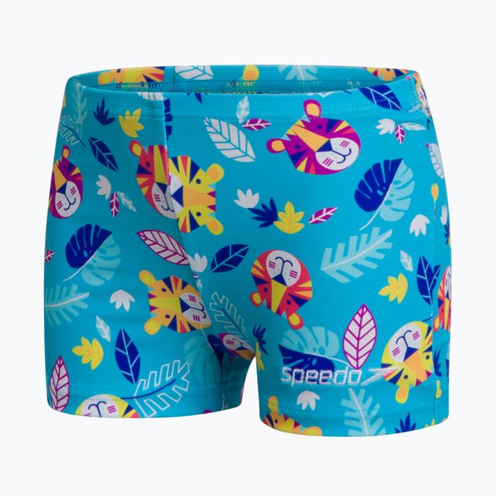 Speedo Allover Digital Aquashort pantaloni de înot pentru copii albastru 68-05394D847 4