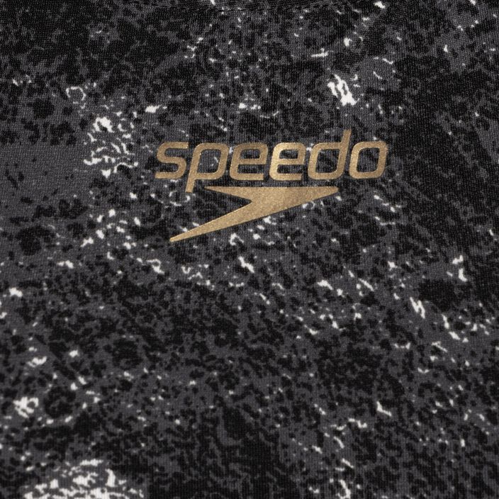 Speedo Placement Powerback costum de baie o piesă pentru femei F330 negru 68-06187F330 3