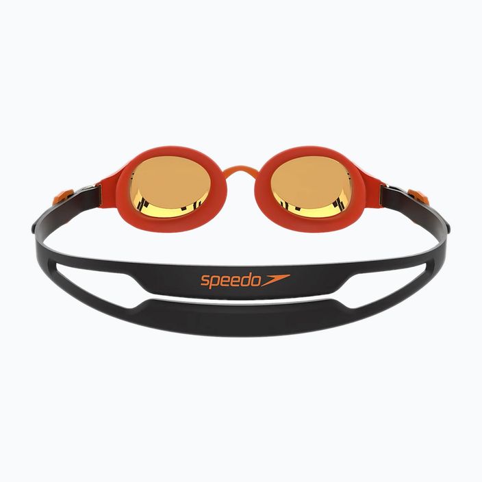 Ochelari de înot pentru copii Speedo Hydropure Mirror black/mango/orange gold 3