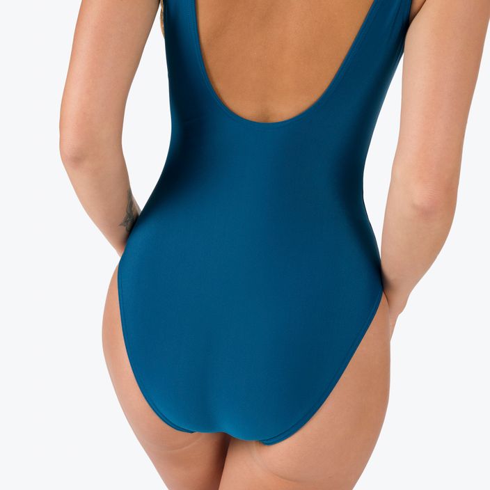 Speedo Placement U-Back pentru femei costum de baie dintr-o bucată albastru-verde 68-07336G728 8