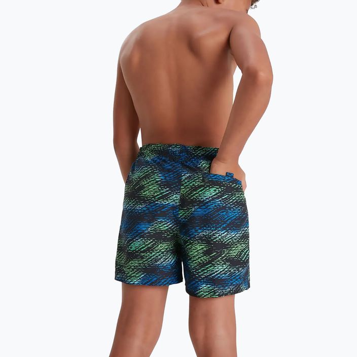 Speedo Pantaloni scurți de înot pentru copii cu imprimeu de 13' negru 68-12404G686 3