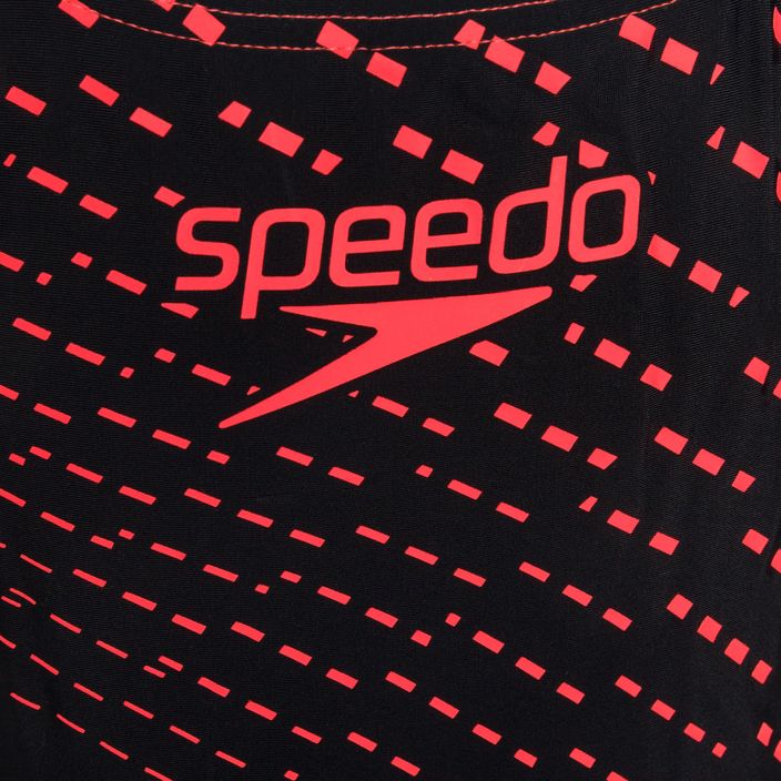 Speedo Medley Logo Medalist pentru copii costum de baie dintr-o bucată negru 68-13458G683 3
