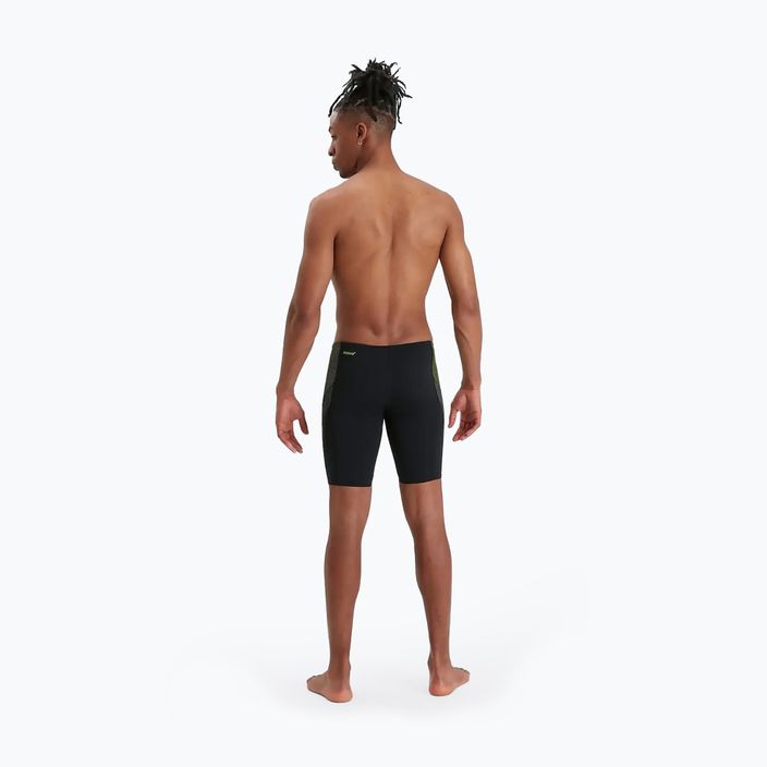 Speedo Tech Panel Jammer slip de înot pentru bărbați negru 68-04512G813 9