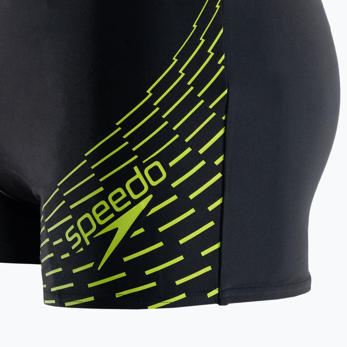 Speedo Medley Logo slip de înot pentru bărbați negru 68-11354G691 3