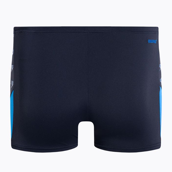 Boxeri de înot Speedo Boom Logo Splice albastru marin pentru bărbați 68-12823 2