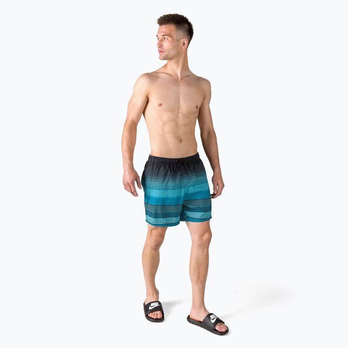 Pantaloni scurți de înot Speedo Placement Leisure 16' pentru bărbați, albastru 68-12837G652 2