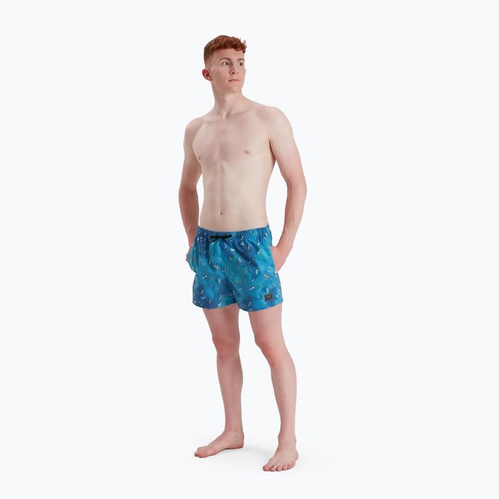 Pantaloni scurți de înot pentru bărbați Speedo Digital Printed Leisure 14' albastru 68-13454G662 3
