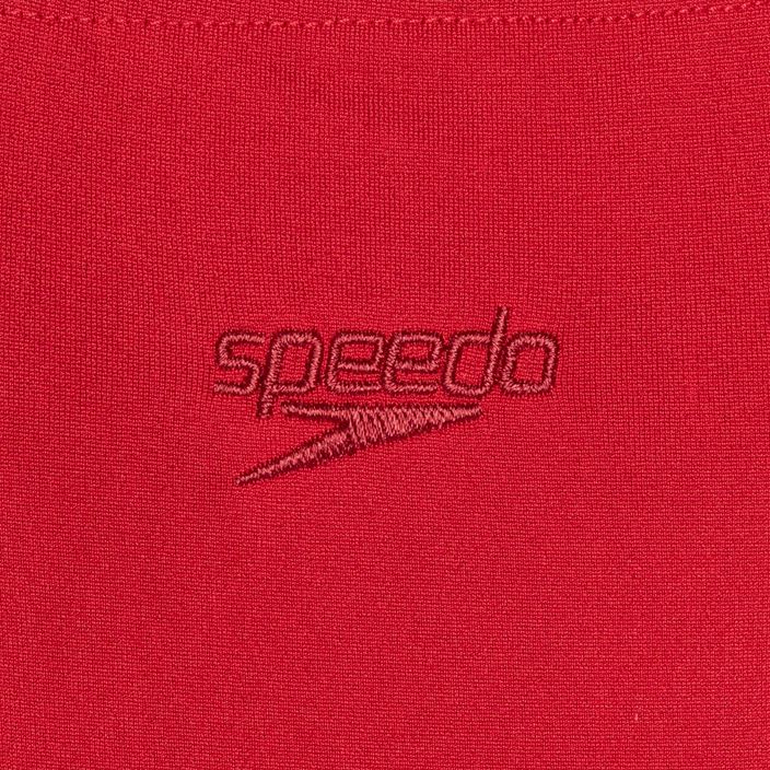 Speedo Eco Endurance+ Medalist costum de baie roșu pentru copii, dintr-o singură piesă 3