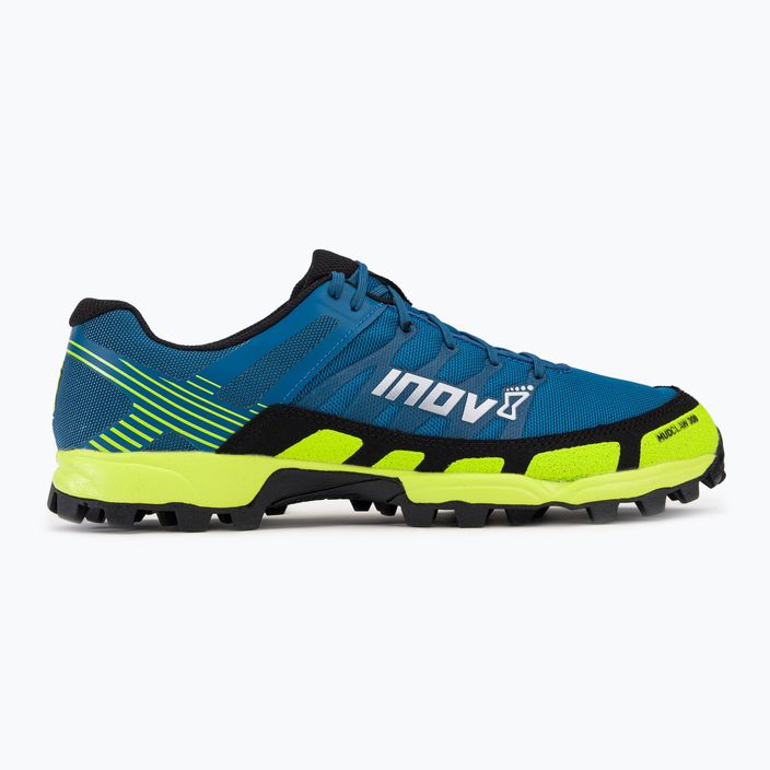 Pantofi de alergare pentru bărbați Inov-8 Mudclaw 300 albastru/galben 000770-BLYW 2