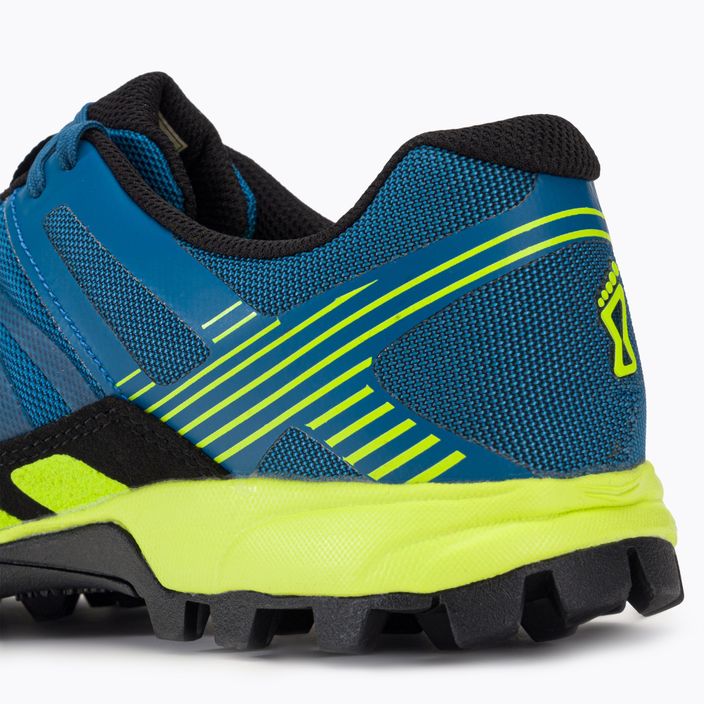 Pantofi de alergare pentru bărbați Inov-8 Mudclaw 300 albastru/galben 000770-BLYW 10