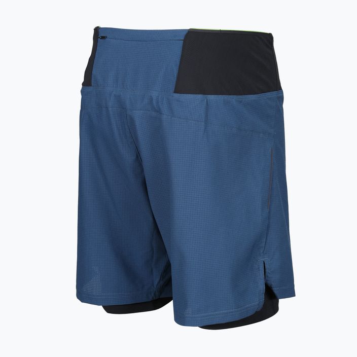Pantaloni scurți de alergare Inov-8 TrailFly Ultra 7" 2in1 pentru bărbați, bleumarin 4