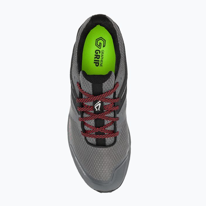 Pantofi de alergare pentru bărbați Inov-8 Roclite G 315 GTX V2 gri/negru/roșu 6