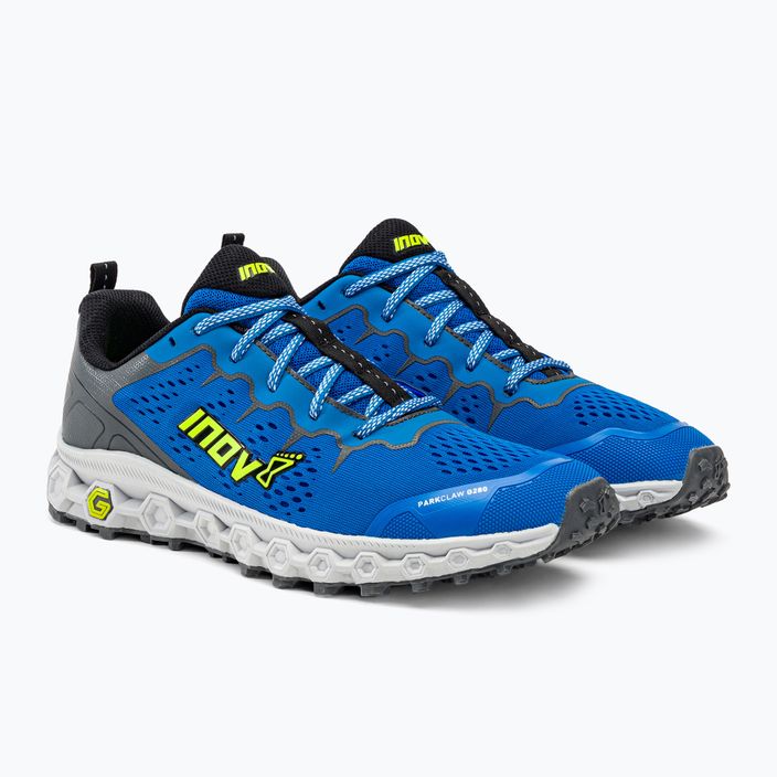 Pantofi de alergare pentru bărbați Inov-8 Parkclaw G280 albastru 000972-BLGY 4