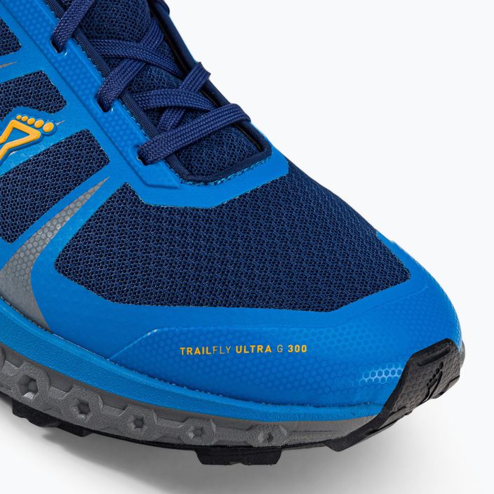 Pantofi de alergare pentru bărbați Inov-8 Trailfly Ultra G300 Max albastru 000977-BLGYNE 7