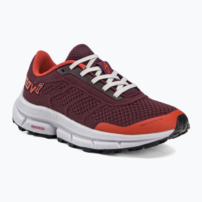 Pantofi de alergare pentru femei Inov-8 Trailfly Ultra G 280 roșu 001078