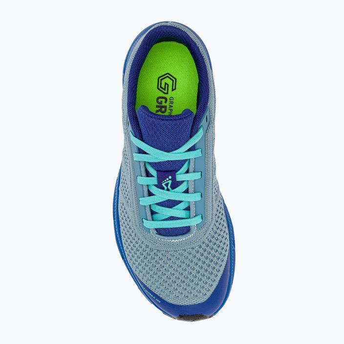Pantofi de alergare pentru femei Inov-8 Trailfly Ultra G 280 albastru deschis/albastru 6
