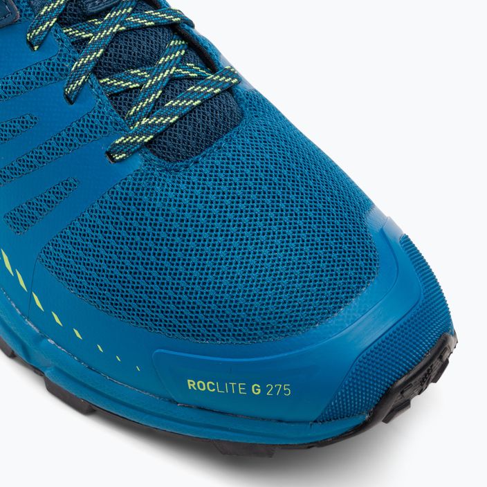 Pantofi de alergare pentru bărbați Inov-8 Roclite G 275 V2 albastru-verde 001097-BLNYLM 7
