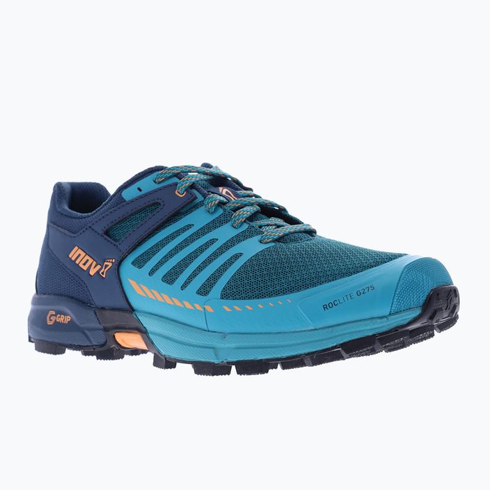 Pantofi de alergare pentru femei Inov-8 Roclite G 275 V2 albastru-verde 001098-TLNYNE 10