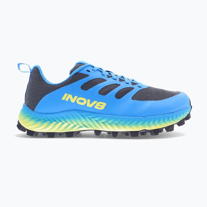 Încălțăminte de alergat pentru bărbați Inov-8 Mudtalon dark grey/blue/yellow 8