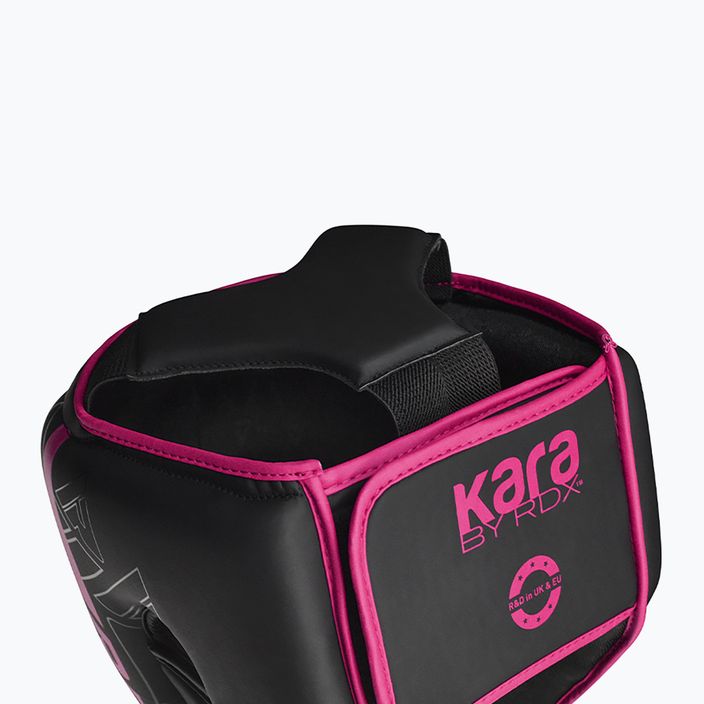 Cască de box RDX F6 Kara Head Guard pink 5