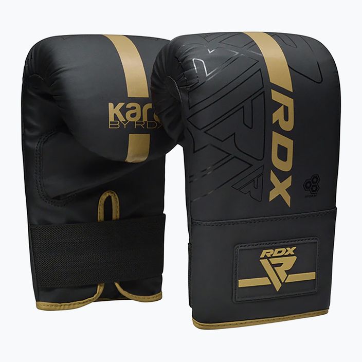 Mănuși de box RDX F6 Bag Mitts golden 2