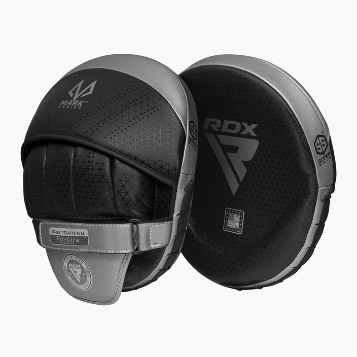 Scurturi de antrenament RDX L1 Mark Pro Boxing Training Pads silver