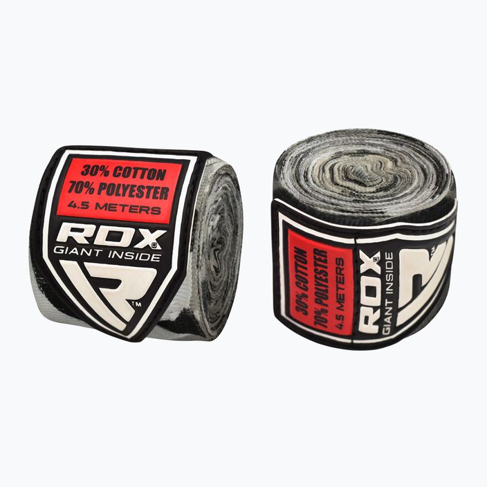 Bandaje de box RDX HWX-RC+ camuflaj gri