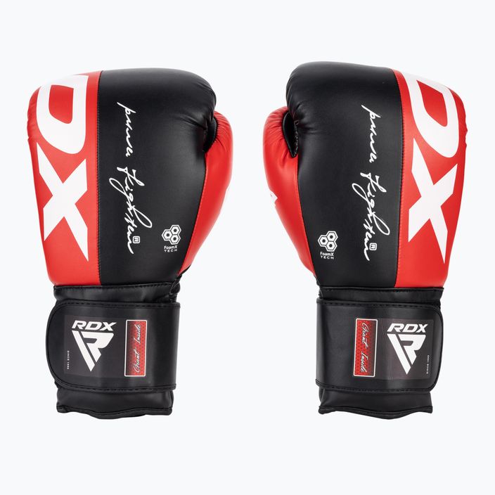 Mănuși de box pentru femei RDX BGR-F4 red/black