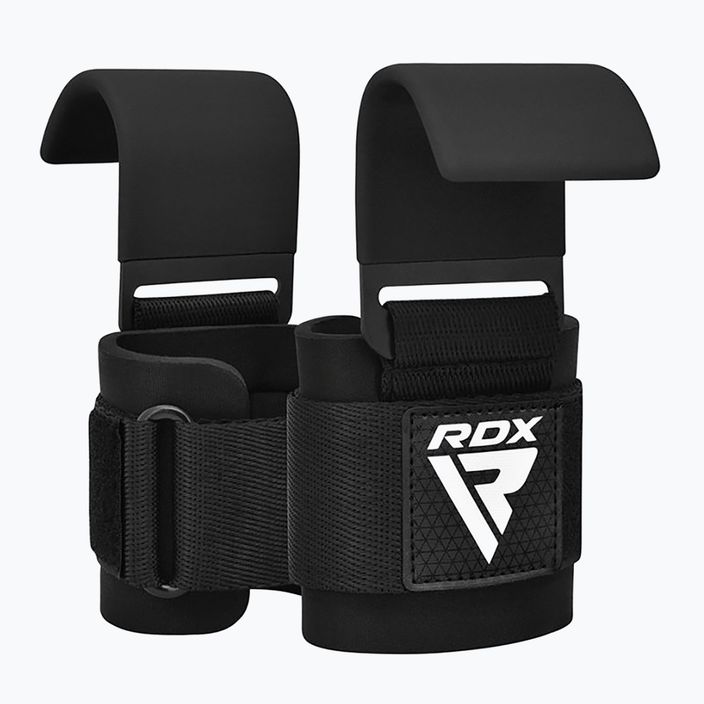 Curele de haltere RDX Gym Hook Plus negru