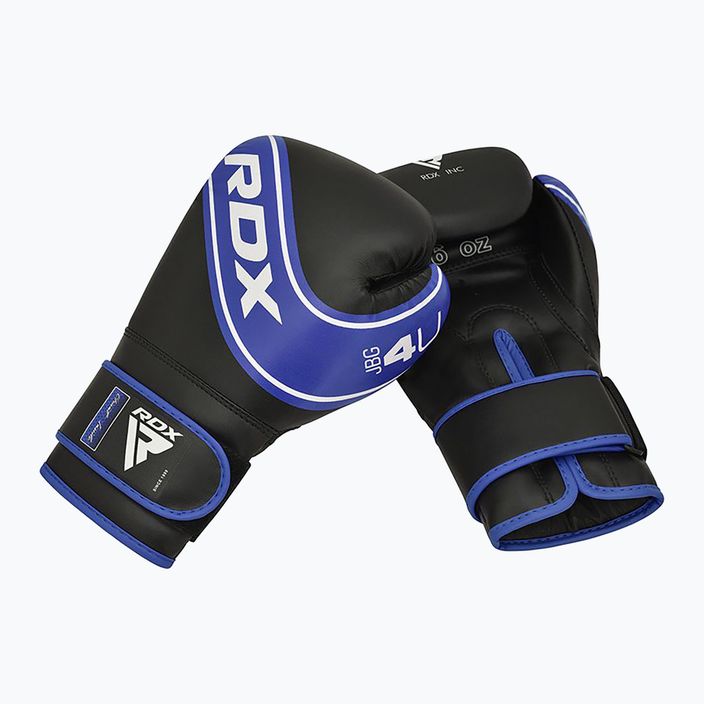 Mănuși de box pentru copii RDX JBG-4 blue/black 2