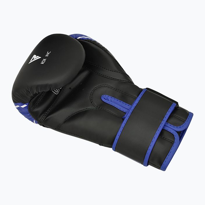 Mănuși de box pentru copii RDX JBG-4 blue/black 4