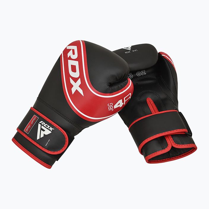 Mănuși de box pentru copii RDX JBG-4 red/black 2