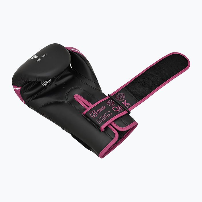 RDX mănuși de box pentru copii negru și roz JBG-4P 16