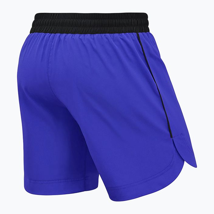 Pantaloni scurți de antrenament pentru bărbați RDX T15 albastru 2