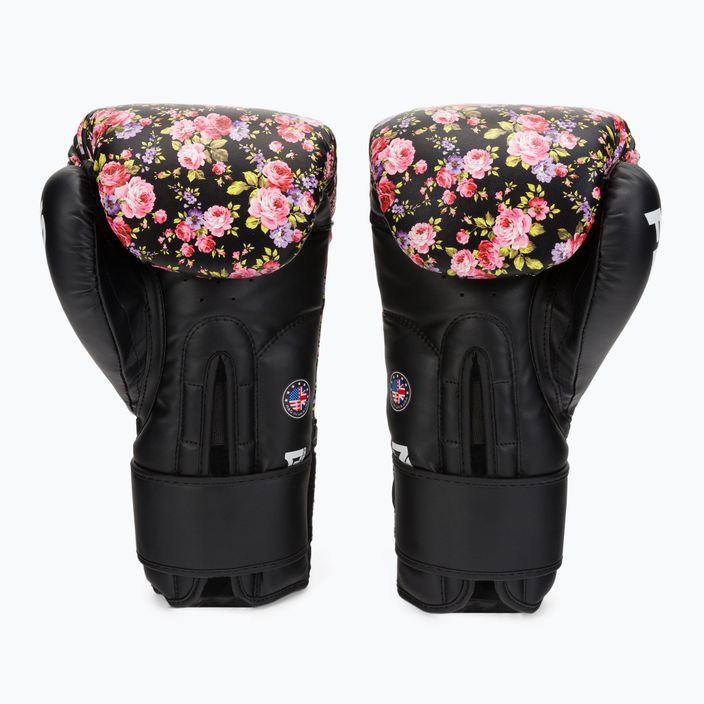 Mănuși de box RDX FL-5 negru-roze  BGR-FL5B 2